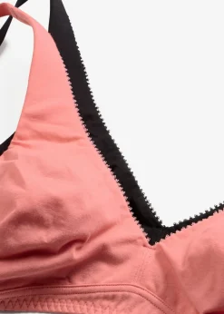 Mujer bonprix bonprix Bralette sin aros con algodón (2 unidades)