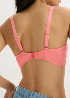 Mujer bonprix bonprix Bralette sin aros con algodón (2 unidades)