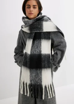 bonprix bonprix Bufandas Y Pañuelos>Bufanda Beige natural/lila pastel