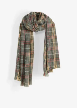 bonprix bonprix Bufandas Y Pañuelos>Bufanda Marrón a cuadros