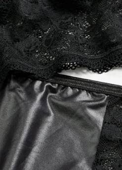 bonprix VENUS Lencería Sexy>Bustier + falda (conjunto de 2 piezas) Negro