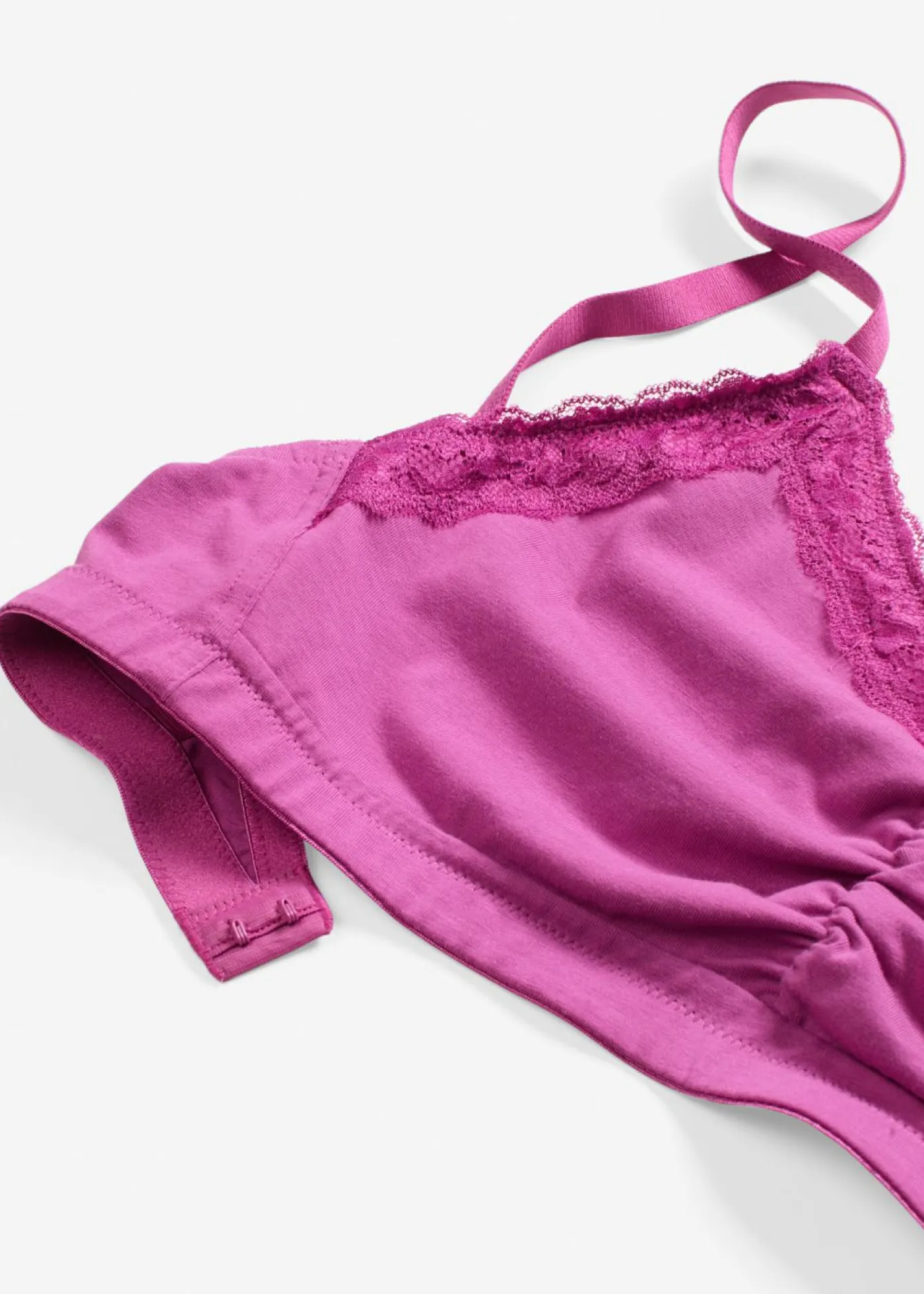 Mujer bonprix bonprix Bustier de algodón orgánico y encaje