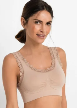 Mujer bonprix bonprix Bustier Feel Comfort sin costuras (2 unidades)