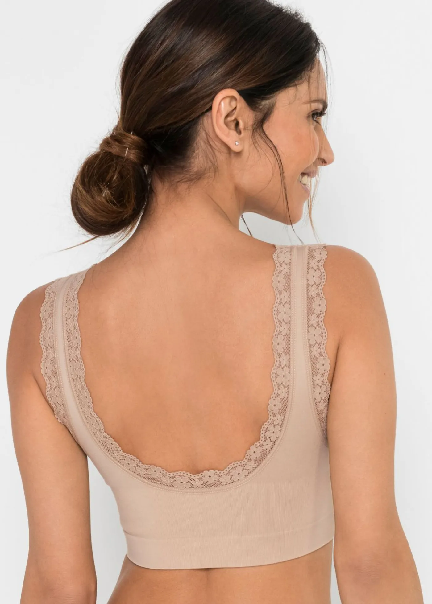 Mujer bonprix bonprix Bustier Feel Comfort sin costuras (2 unidades)