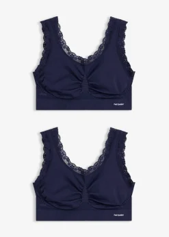 Mujer bonprix bonprix Bustier Feel Comfort sin costuras (2 unidades)