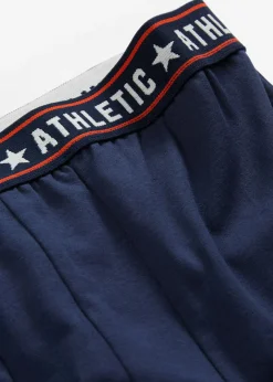 bonprix bonprix Bóxers|Ropa Interior·Bóxers>Bóxer ajustado, largo midi, con algodón (2 unidades) Azul marino