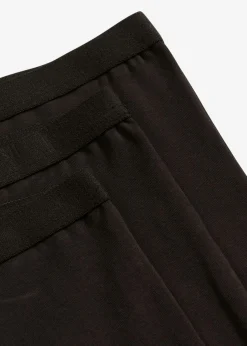 bonprix bonprix Ropa Interior De Algodón|Bragas>Bóxer de algodón orgánico para mujer (3 unidades) Negro
