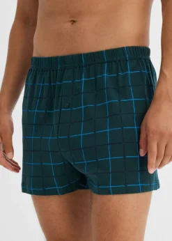 Hombre bonprix bonprix Bóxer de punto holgado de algodón suave (3 unidades)