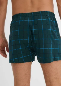 Hombre bonprix bonprix Bóxer de punto holgado de algodón suave (3 unidades)