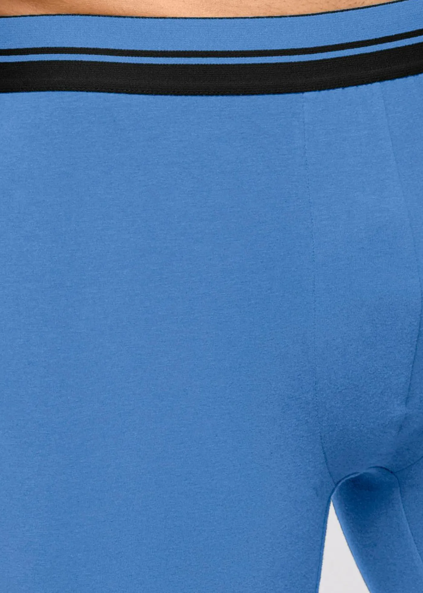 bonprix bonprix Bóxers|Ropa Interior·Bóxers>Bóxer largo ajustado con algodón (2 unidades) Negro/azul provenzal