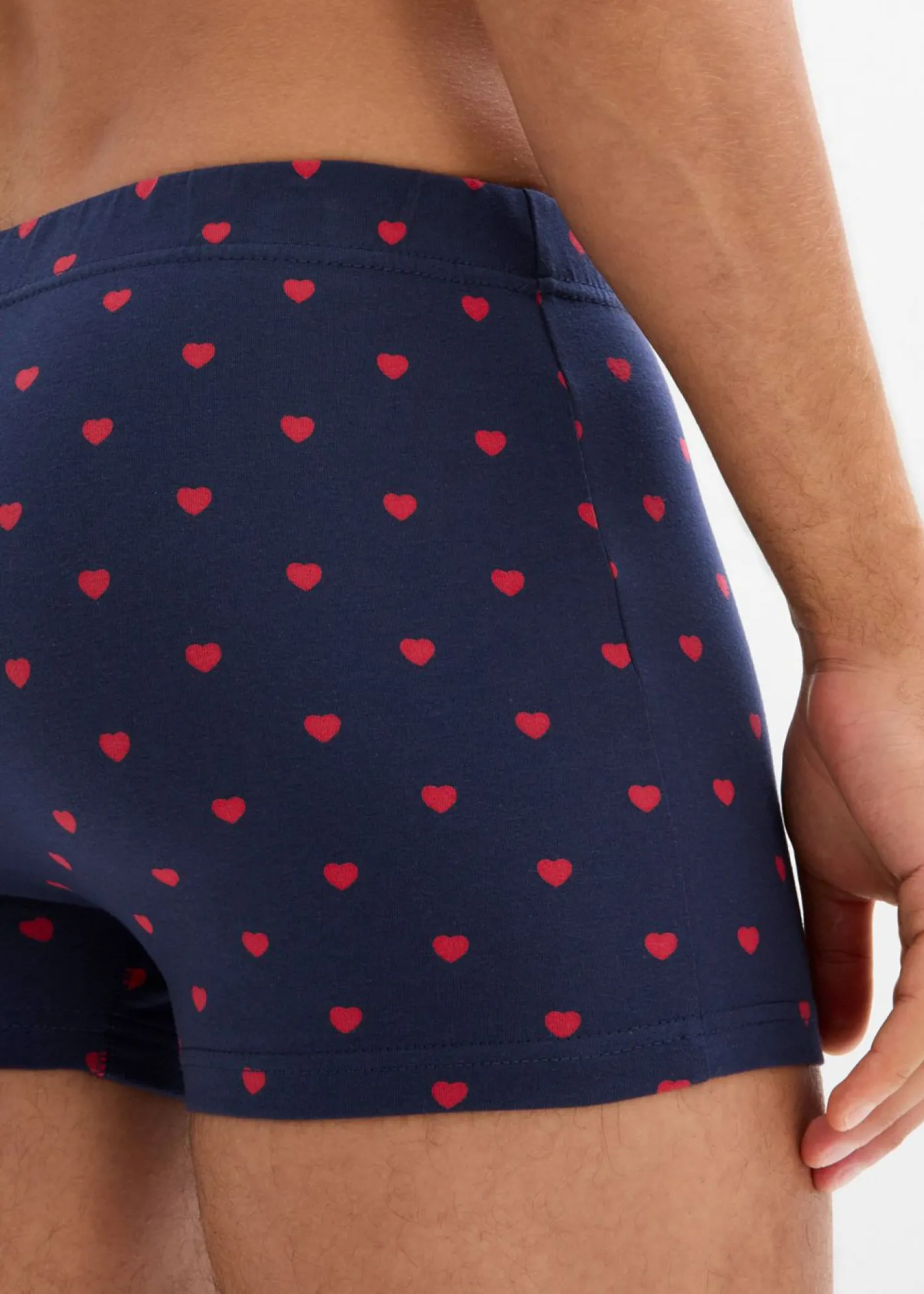 bonprix bonprix Bóxers|Ropa Interior·Bóxers>Bóxers ajustados de algodón (3 unidades) azul marino - rojo