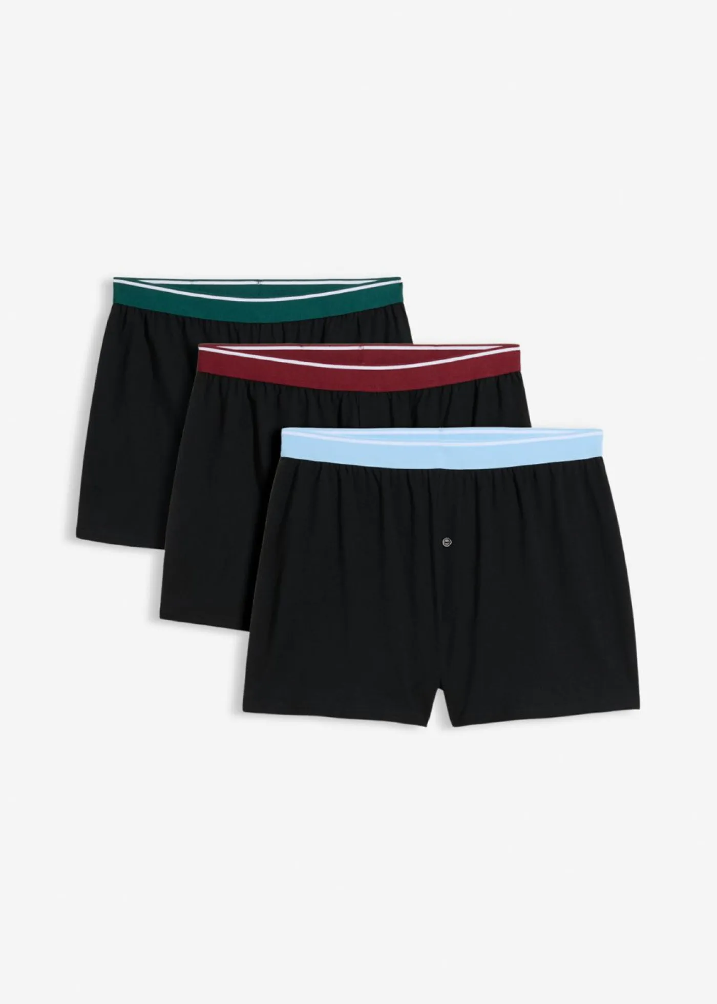 Hombre bonprix bonprix Bóxers anchos de algodón orgánico (3 unidades)