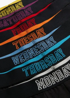 bonprix bonprix Multipack|Niño·Calzoncillos, Bóxers Y Camisetas Interiores>Bóxers con algodón suave (7 unidades) Negro