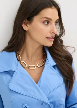 bonprix bonprix Complementos Temáticos·Accesorios Elegantes|Joyería>Cadena con elementos modernos oro metálico