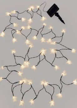 bonprix bonprix Muebles De Exterior·Decoración E Iluminación De Jardín|Decoración De Jardín>Cadena de luces solares Negro-transparente