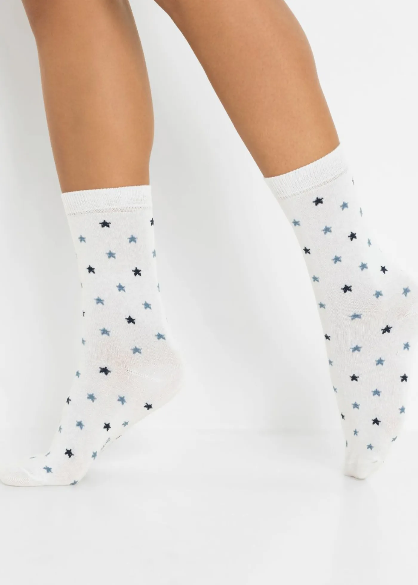 bonprix bonprix Multipack|Niña·Calcetines Y Leotardos>Calcetines Gris jaspeado-rosa ceniza-negro