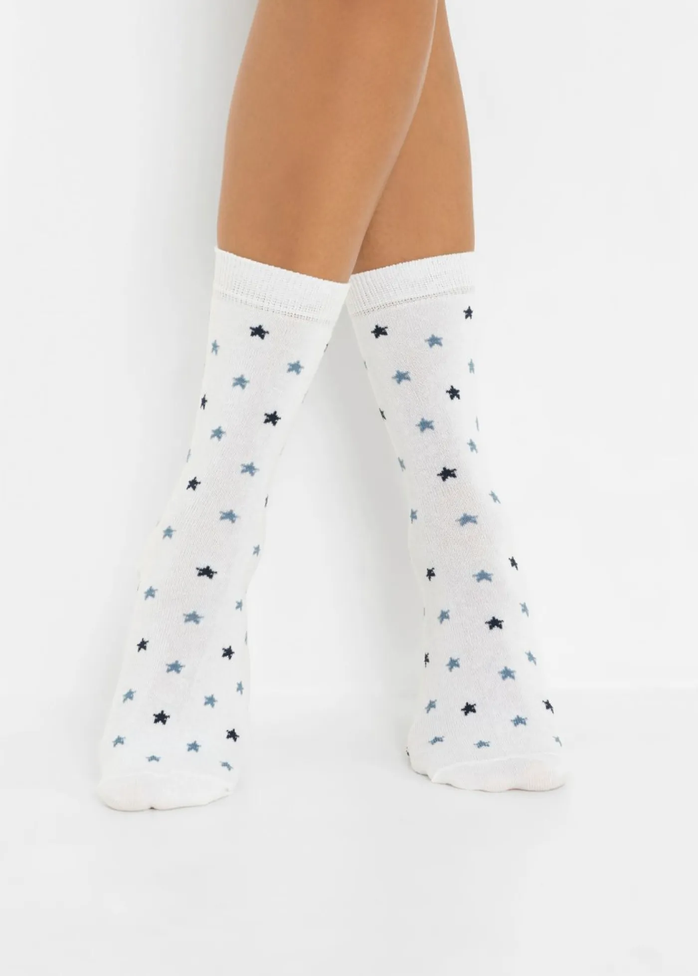 bonprix bonprix Multipack|Niña·Calcetines Y Leotardos>Calcetines Gris jaspeado-rosa ceniza-negro