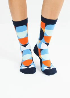 bonprix bonprix Medias|Ropa Interior·Calcetines>Calcetines con algodón orgánico (4 pares) Azul marino