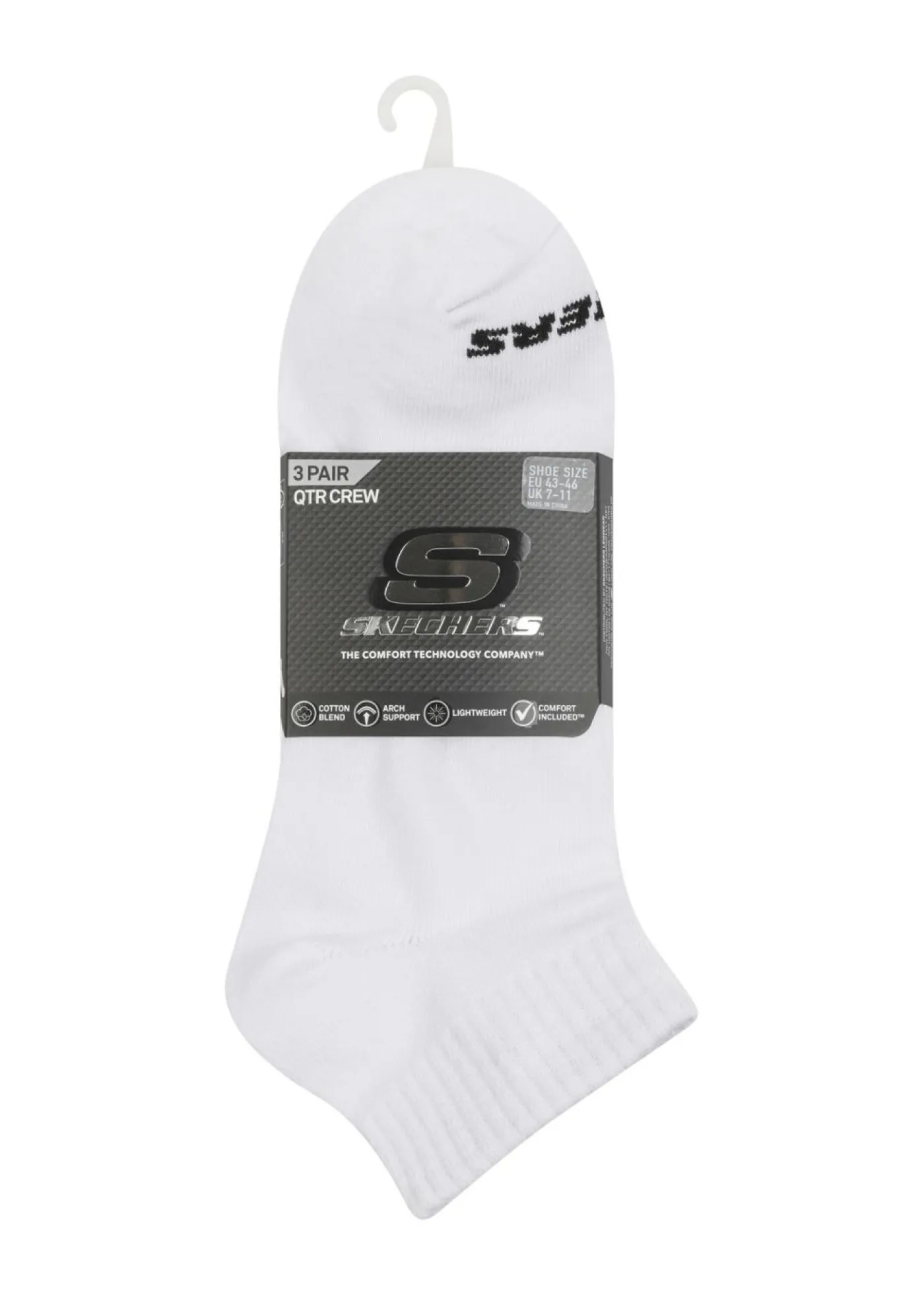 bonprix Skechers Medias|Ropa Interior·Calcetines>Calcetines cortos de Skechers (3 pares) Blanco
