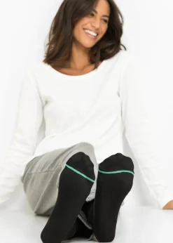 bonprix bonprix Medias|Ropa Interior·Calcetines>Calcetines de algodón orgánico (5 pares) Negro