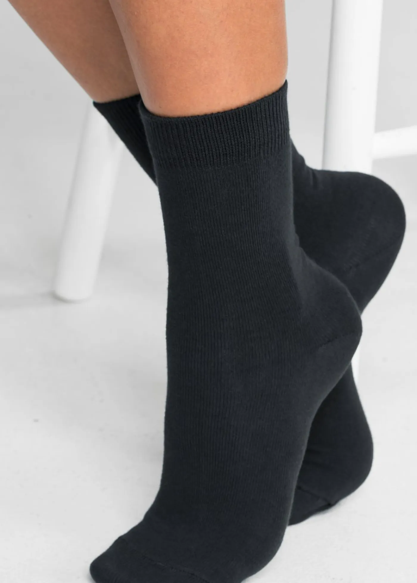 bonprix bonprix Multipack|Niño·Calcetines>Calcetines de algodón orgánico (10 unidades) Negro