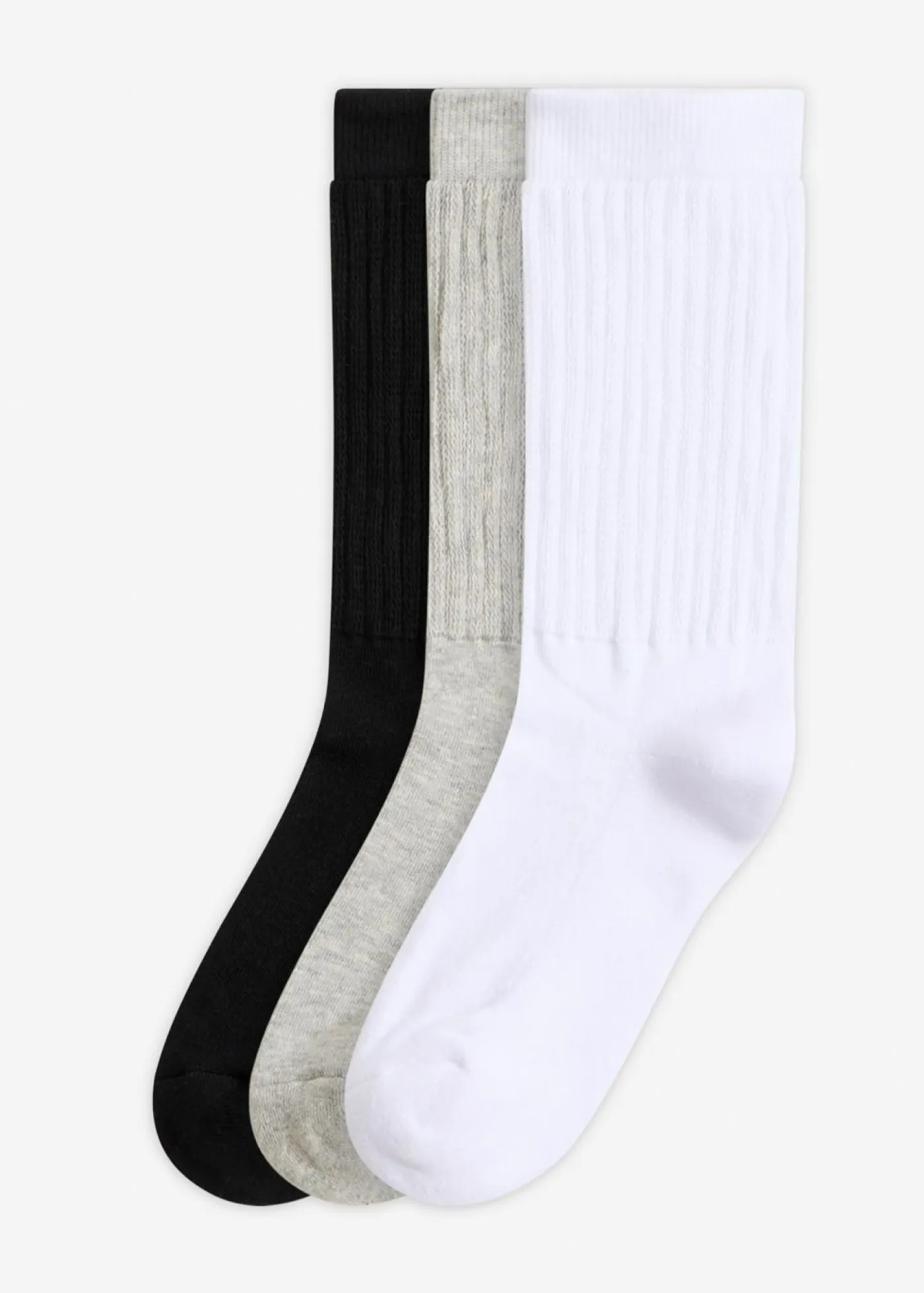 Mujer bonprix bonprix Calcetines deportivos con algodón orgánico (3 pares)