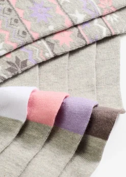 Mujer bonprix bonprix Calcetines con algodón orgánico (6 pares)