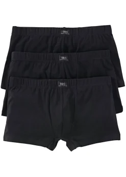 bonprix bonprix Bóxers|Ropa Interior·Bóxers>Calzoncillo hipster con algodón (3 unidades) Negro