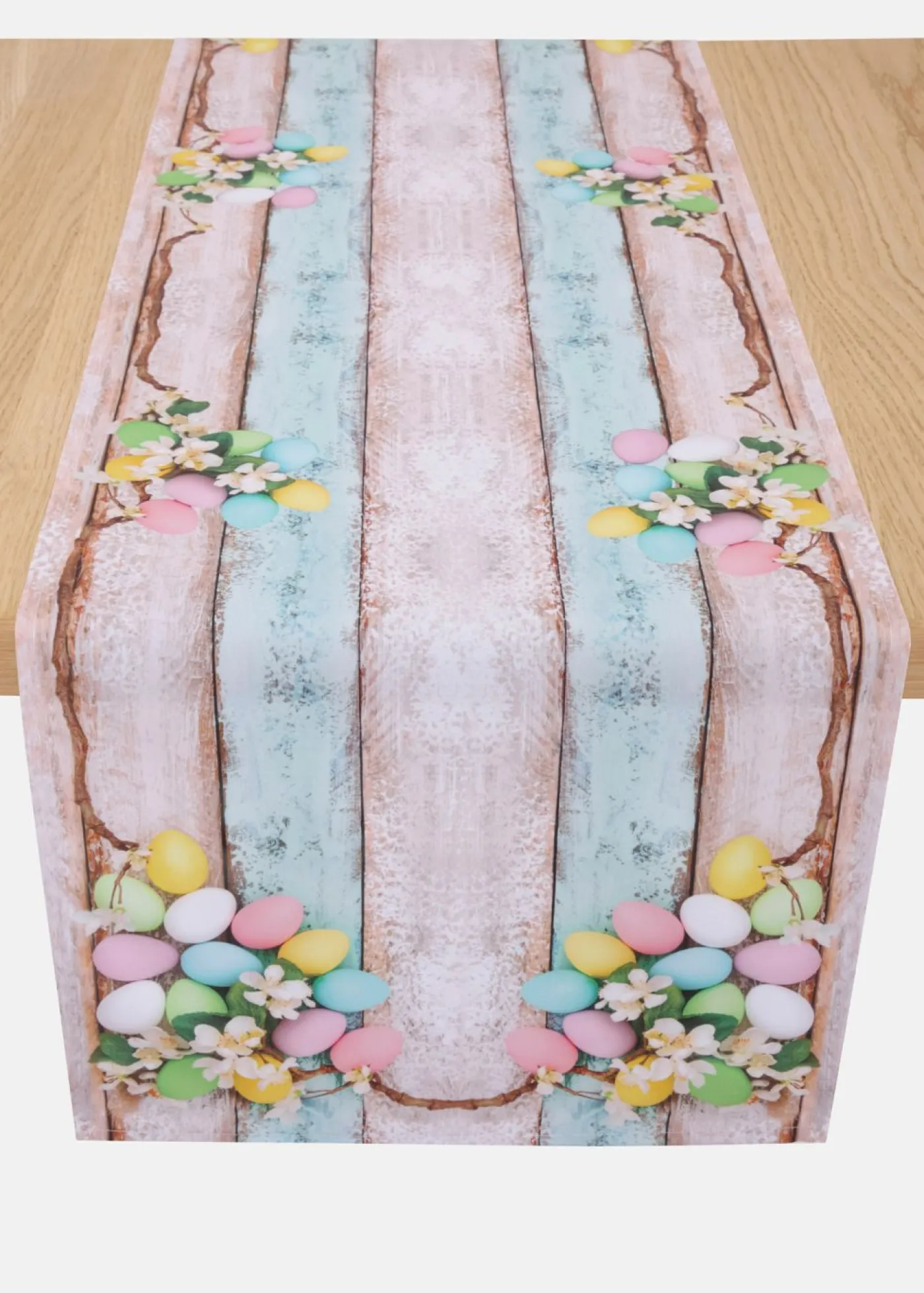 bonprix bpc living bonprix collection Primavera|Vajilla>Camino de mesa con estampado de Pascua rosa multicolor