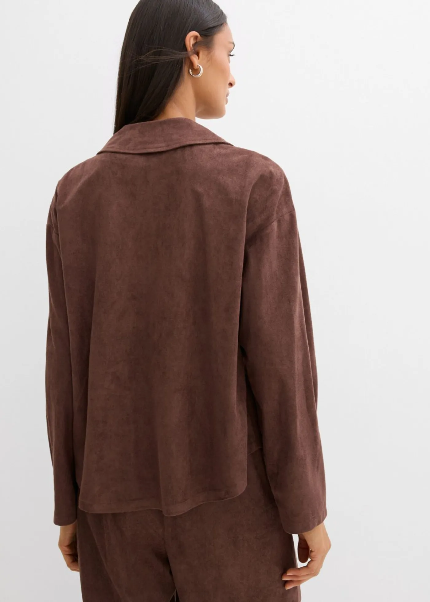 Mujer bonprix bonprix Camisa de ante sintético