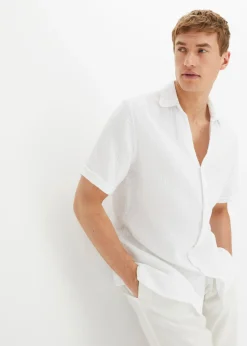 bonprix bonprix Camisas>Camisa de manga corta Blanco