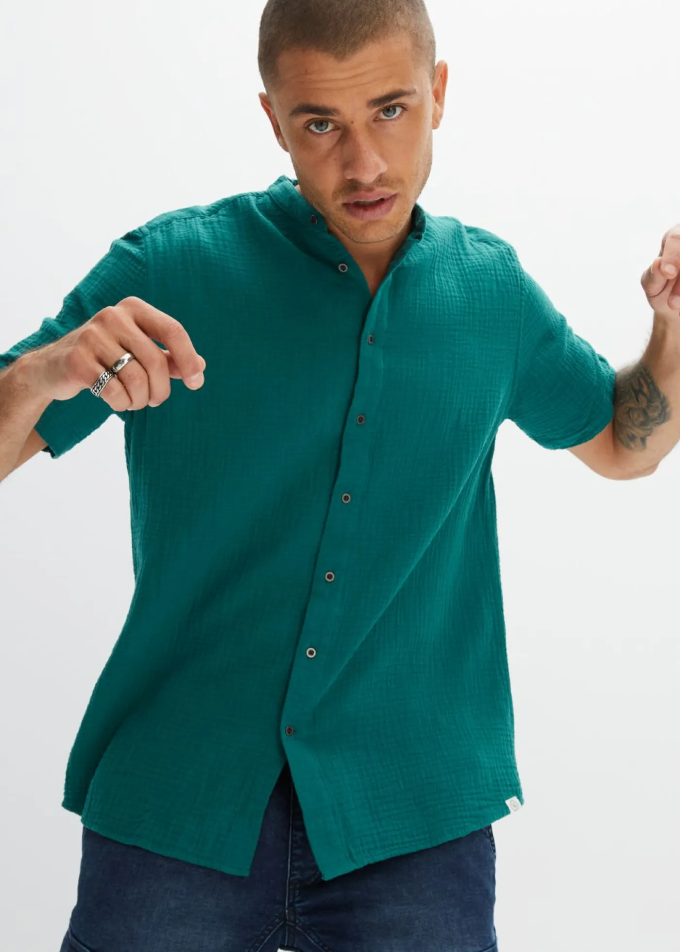 Hombre bonprix bonprix Camisa de manga corta