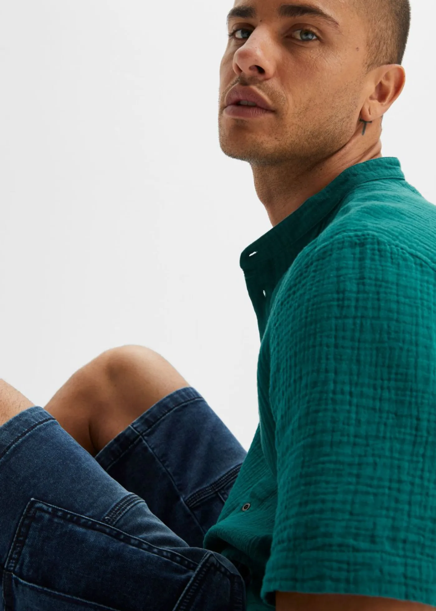 Hombre bonprix bonprix Camisa de manga corta