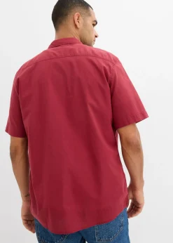 Hombre bonprix bonprix Camisa de manga corta de algodón puro