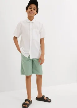 Niños bonprix bonprix Camisa de manga corta de mezcla de lino vaporosa