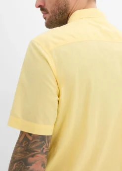 Hombre bonprix bonprix Camisa de manga corta de algodón puro