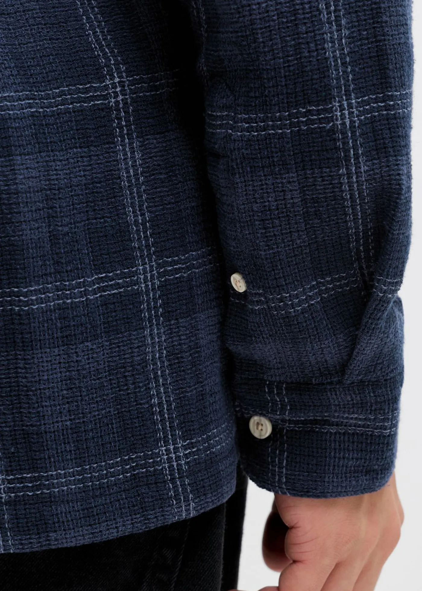 bonprix JJ REBEL Camisas|Novedades>Camisa de manga larga de JJ REBEL azul tinta a cuadros