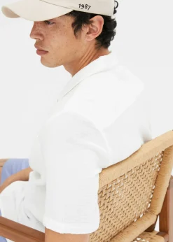 Hombre bonprix bonprix Camisa de muselina con manga corta