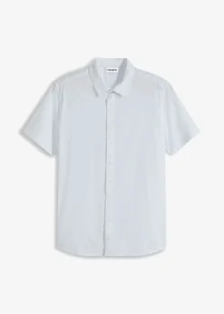 Hombre bonprix bonprix Camisa elástica de manga corta y corte slim