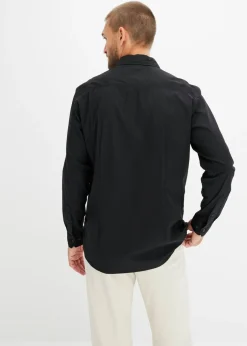 Hombre bonprix bonprix Camisa formal con elástico y corte regular