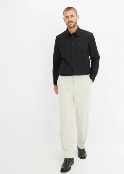Hombre bonprix bonprix Camisa formal con elástico y corte regular