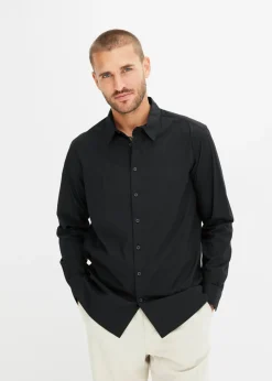 Hombre bonprix bonprix Camisa formal con elástico y corte regular