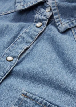 bonprix bonprix Camisas Y Blusas>Camisa vaquera Azul claro