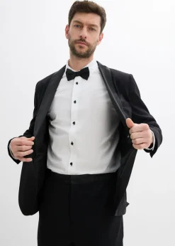 Hombre bonprix bonprix Camisa y pajarita (2 piezas)