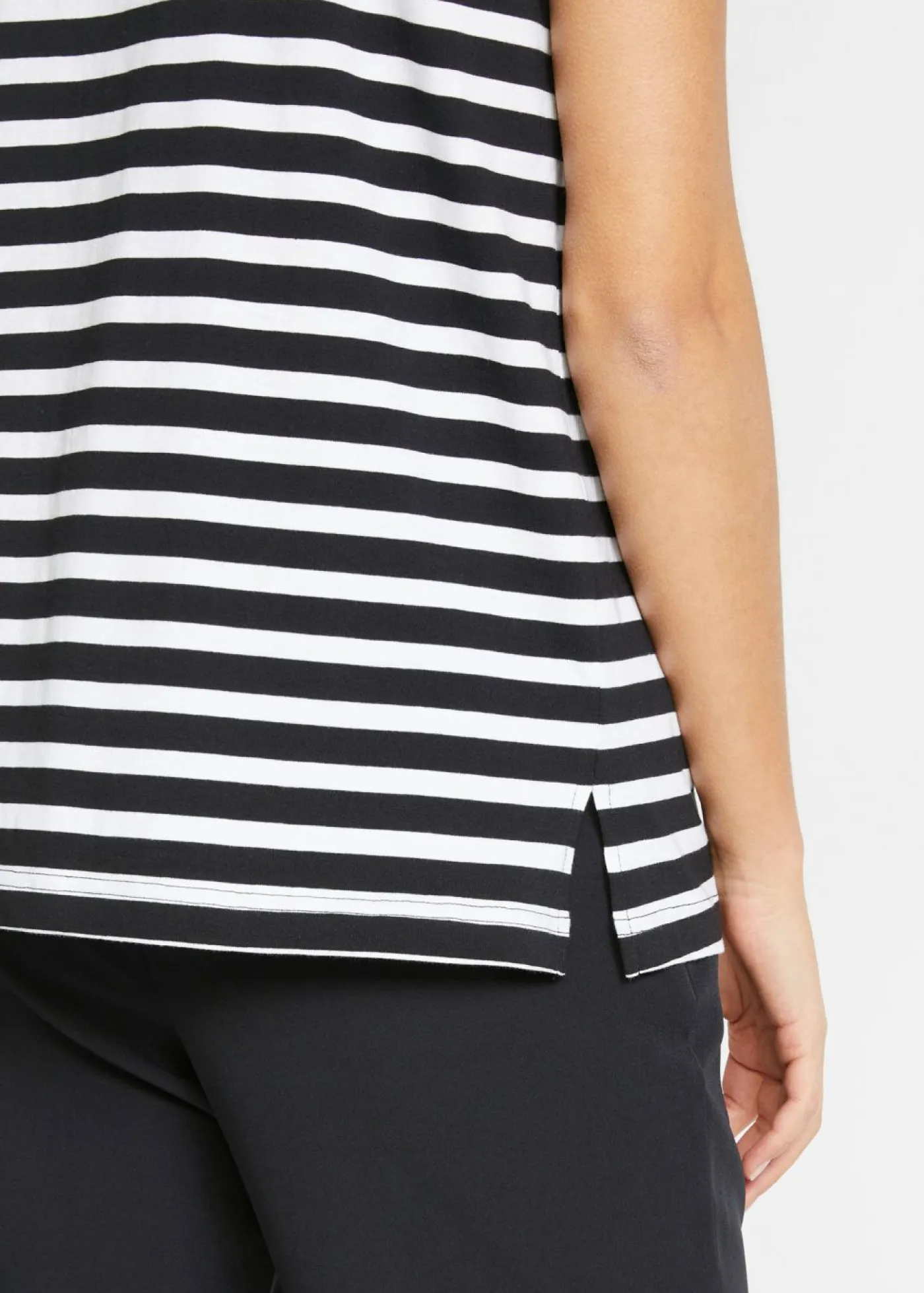 bonprix bonprix Básicos|Camisetas>Camiseta Negro-blanco con rayas