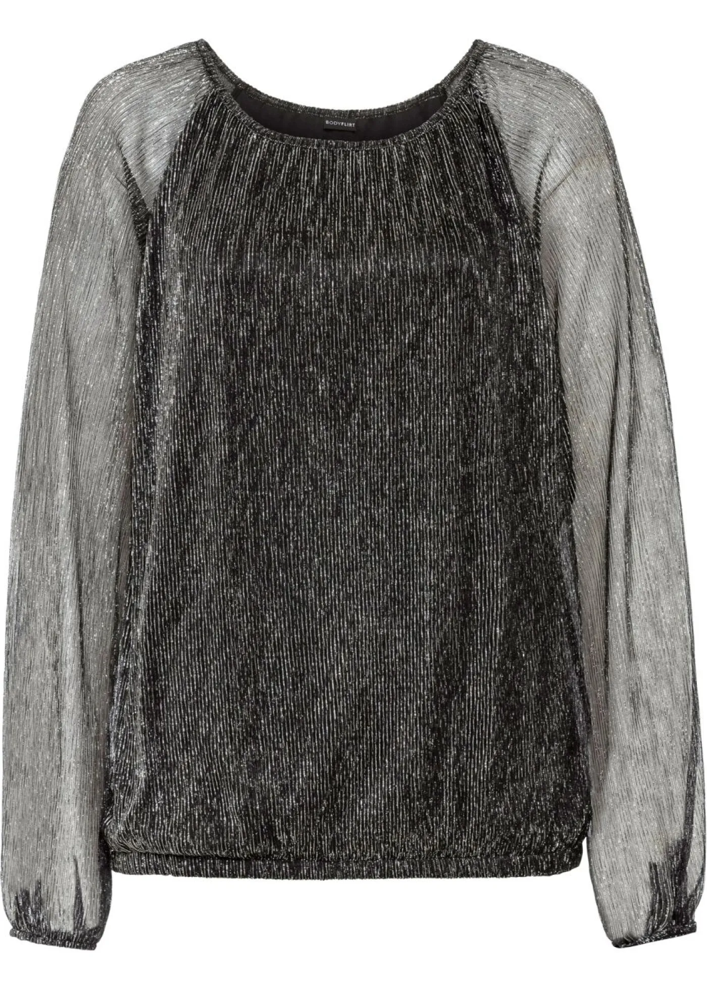 bonprix bonprix Camisetas>Camiseta Negro-plata