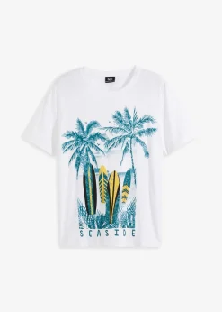 bonprix bonprix Ropa De Playa|Camisetas Y Polos>Camiseta Blanco