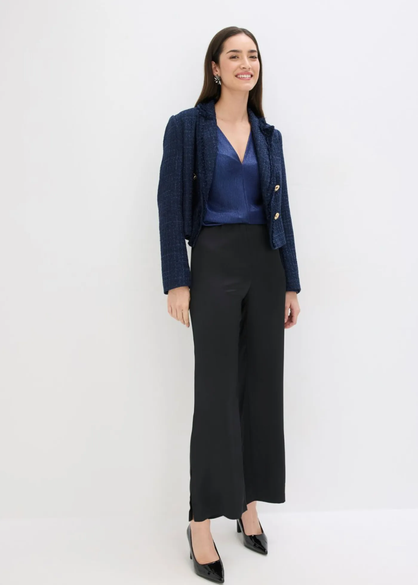 bonprix bonprix Camisetas>Camiseta Azul oxford