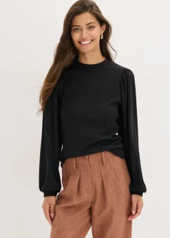 bonprix bonprix Camisetas>Camiseta Negro