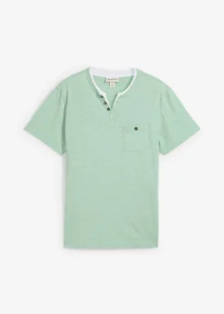 Hombre bonprix bonprix Camiseta 2 en 1 de manga corta